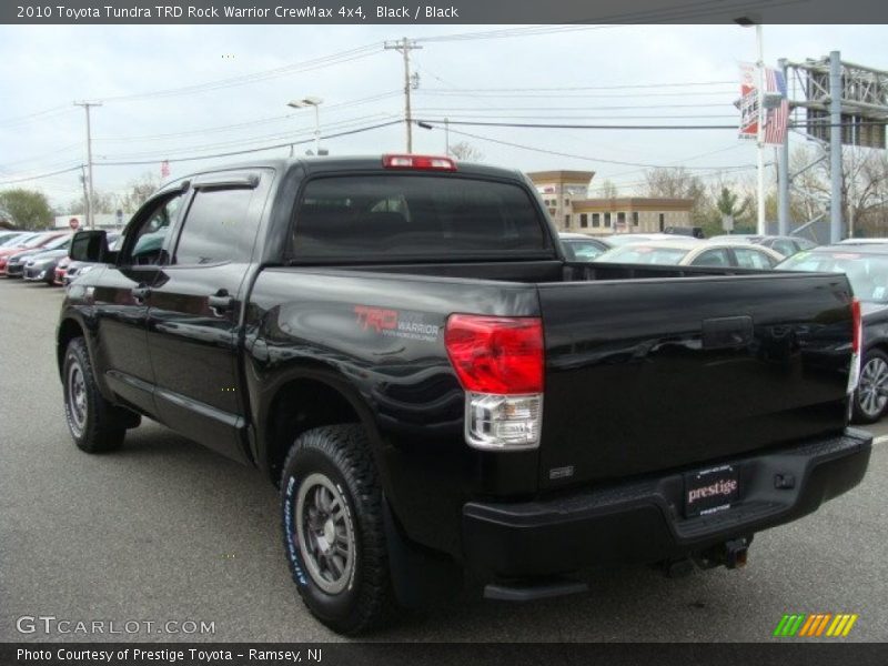 Black / Black 2010 Toyota Tundra TRD Rock Warrior CrewMax 4x4