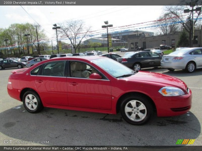 Victory Red / Neutral 2009 Chevrolet Impala LT
