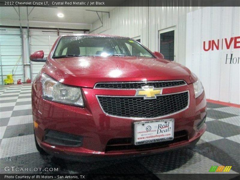 Crystal Red Metallic / Jet Black 2012 Chevrolet Cruze LT