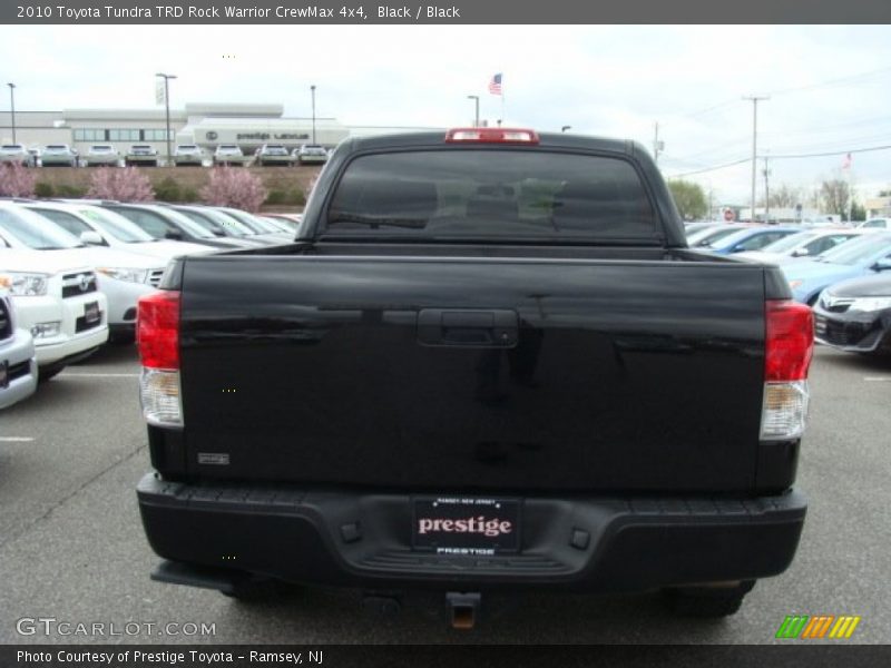 Black / Black 2010 Toyota Tundra TRD Rock Warrior CrewMax 4x4