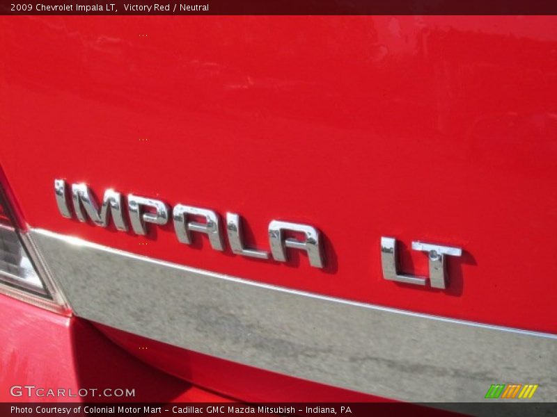 Victory Red / Neutral 2009 Chevrolet Impala LT