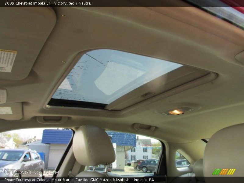 Victory Red / Neutral 2009 Chevrolet Impala LT