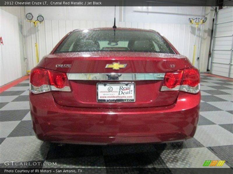 Crystal Red Metallic / Jet Black 2012 Chevrolet Cruze LT