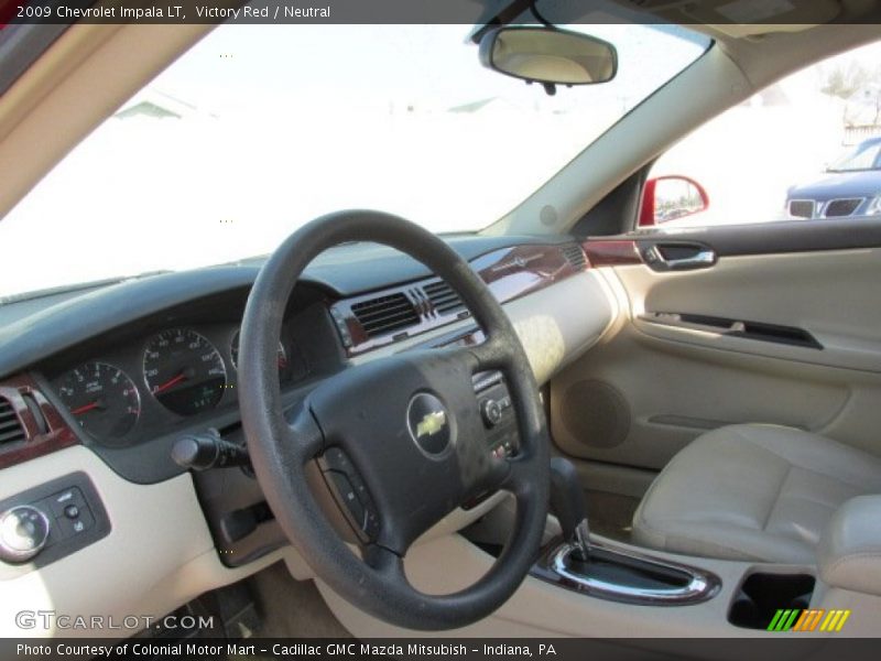 Victory Red / Neutral 2009 Chevrolet Impala LT