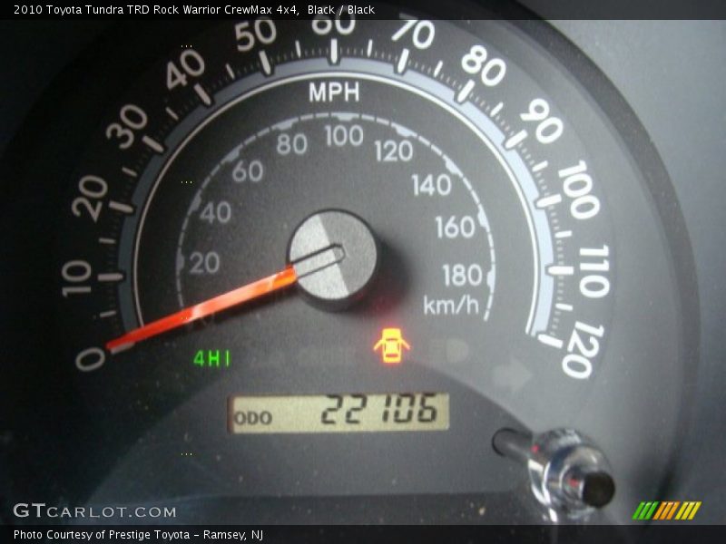 Black / Black 2010 Toyota Tundra TRD Rock Warrior CrewMax 4x4