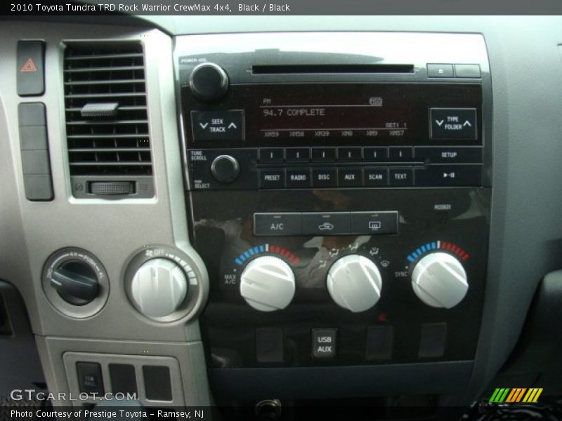 Black / Black 2010 Toyota Tundra TRD Rock Warrior CrewMax 4x4