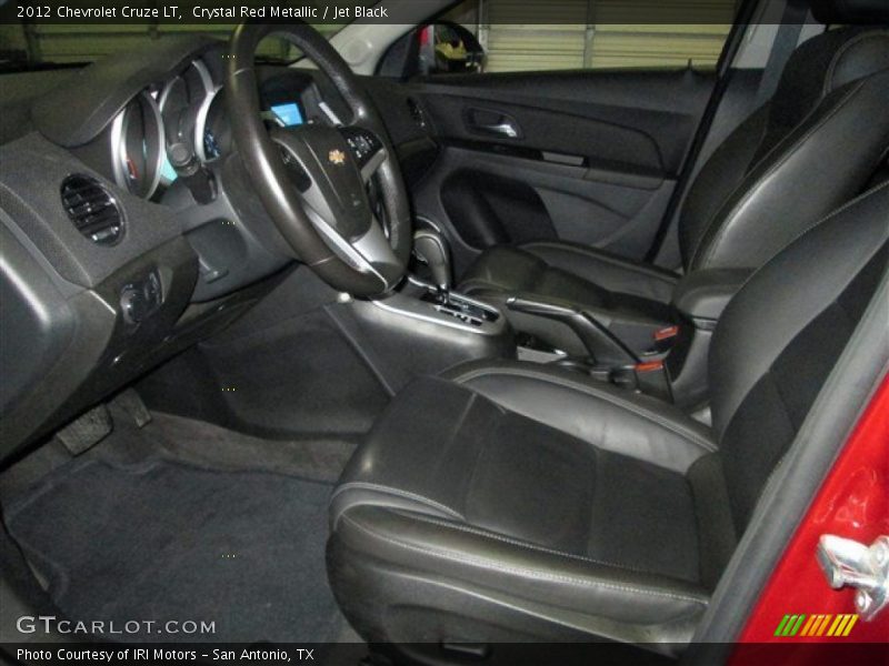 Crystal Red Metallic / Jet Black 2012 Chevrolet Cruze LT