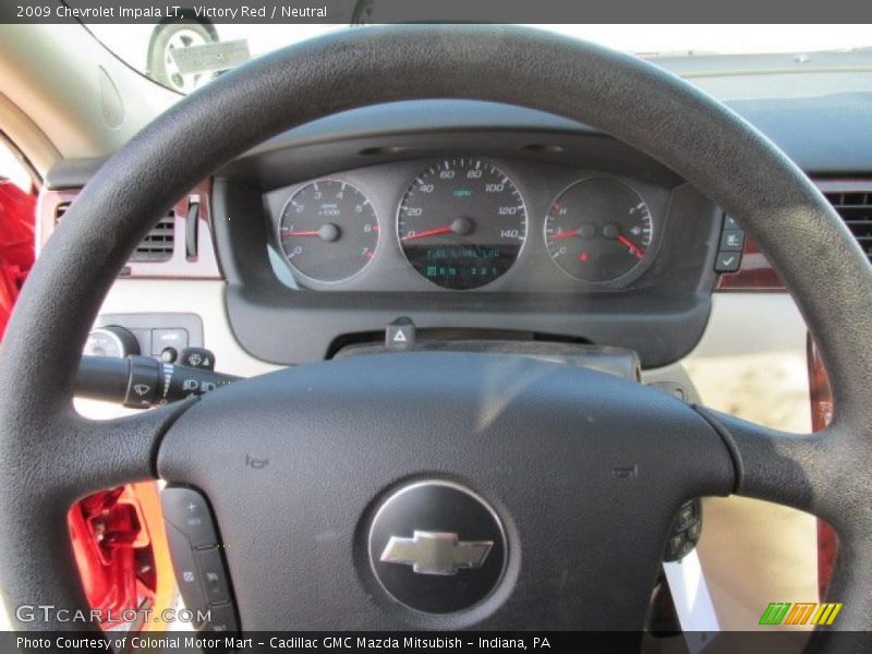 Victory Red / Neutral 2009 Chevrolet Impala LT