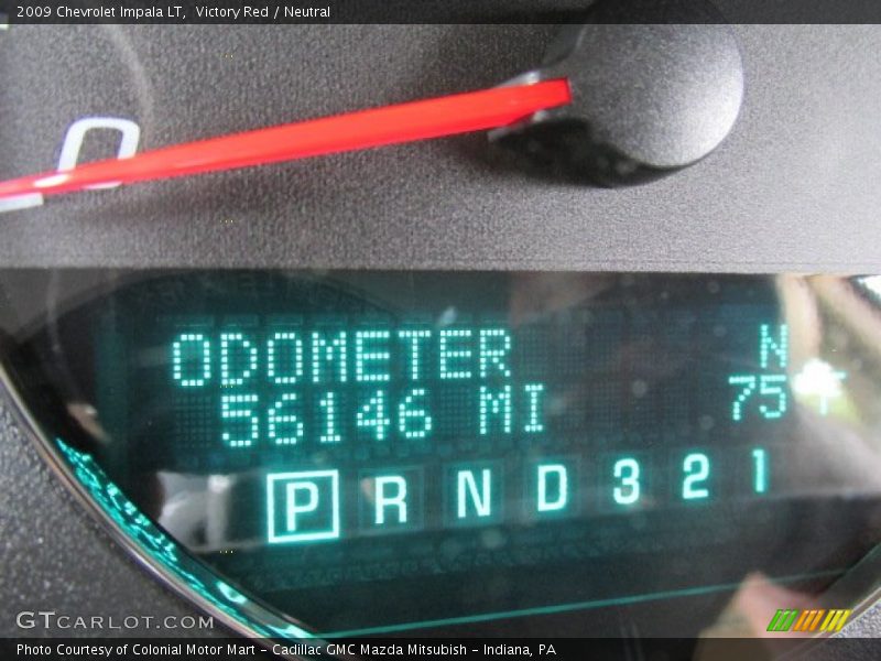 Victory Red / Neutral 2009 Chevrolet Impala LT