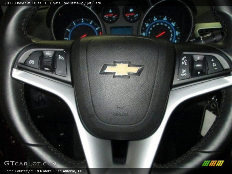 Crystal Red Metallic / Jet Black 2012 Chevrolet Cruze LT