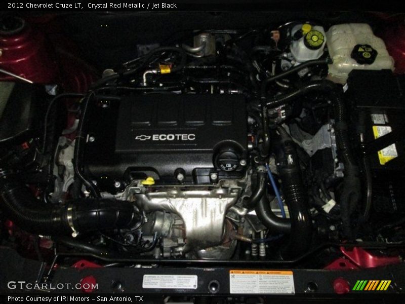 Crystal Red Metallic / Jet Black 2012 Chevrolet Cruze LT