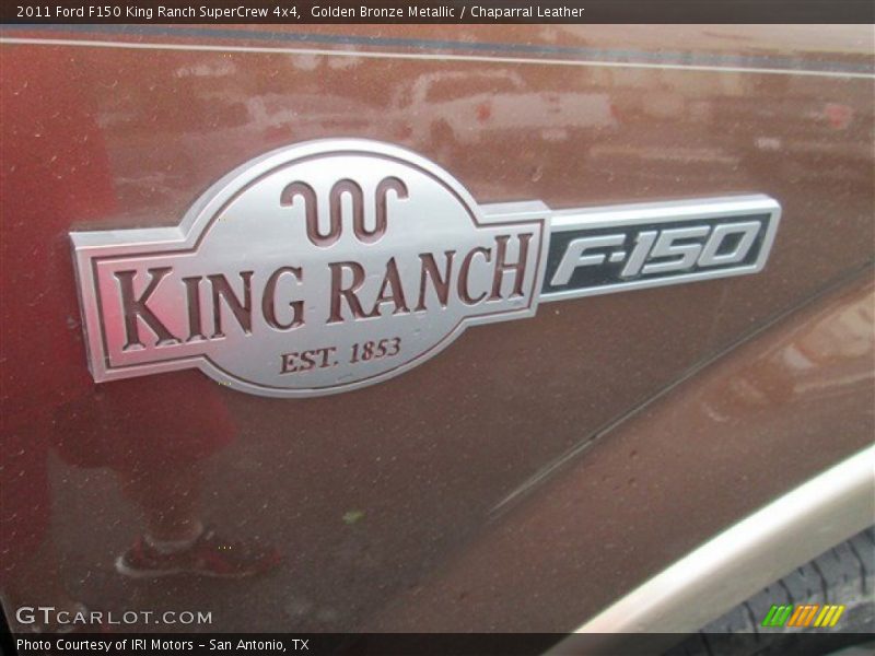 Golden Bronze Metallic / Chaparral Leather 2011 Ford F150 King Ranch SuperCrew 4x4