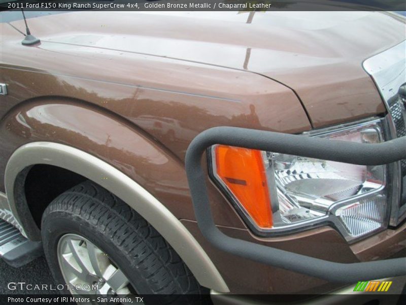 Golden Bronze Metallic / Chaparral Leather 2011 Ford F150 King Ranch SuperCrew 4x4