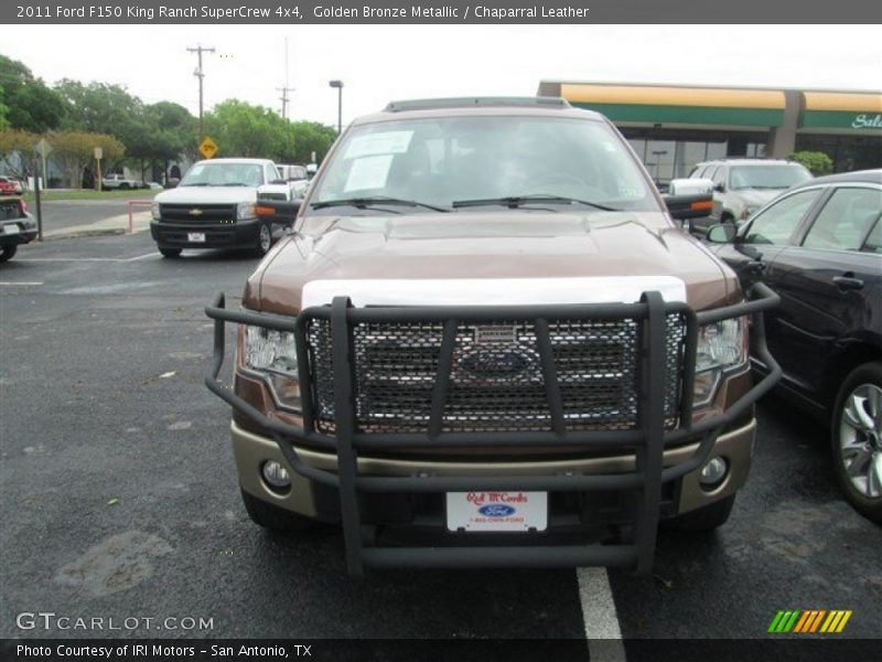 Golden Bronze Metallic / Chaparral Leather 2011 Ford F150 King Ranch SuperCrew 4x4