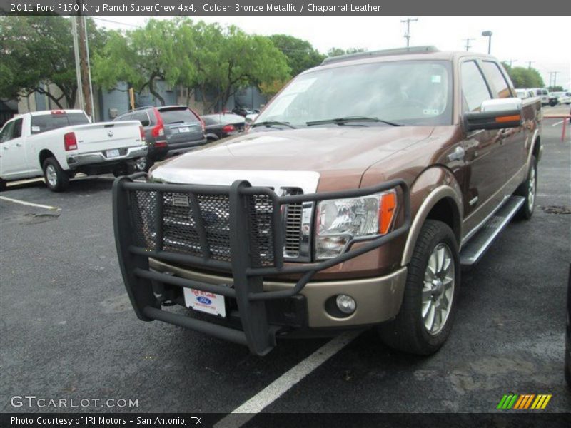 Golden Bronze Metallic / Chaparral Leather 2011 Ford F150 King Ranch SuperCrew 4x4