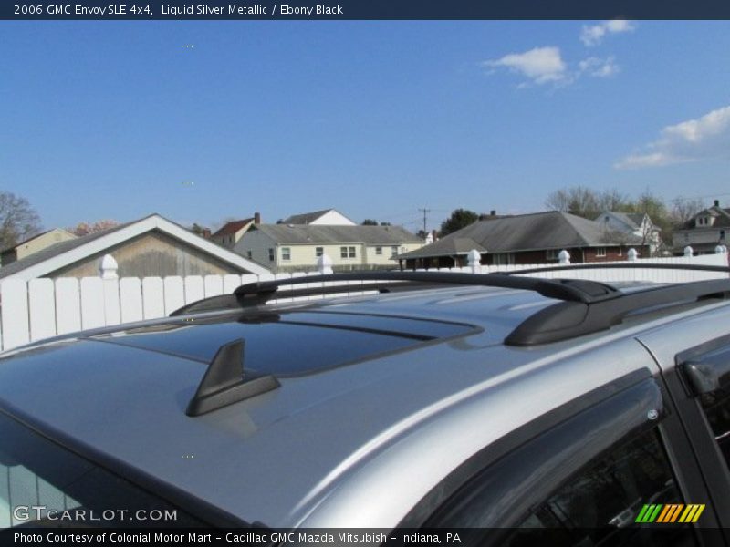 Liquid Silver Metallic / Ebony Black 2006 GMC Envoy SLE 4x4