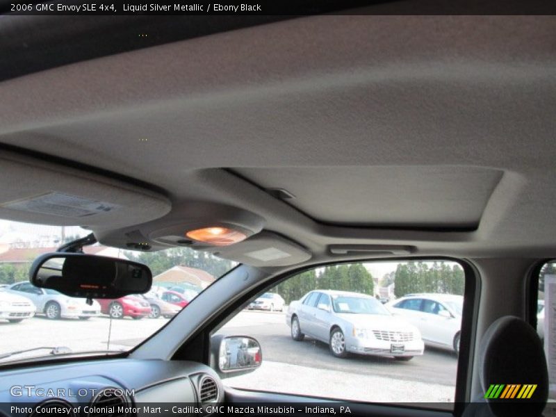 Liquid Silver Metallic / Ebony Black 2006 GMC Envoy SLE 4x4