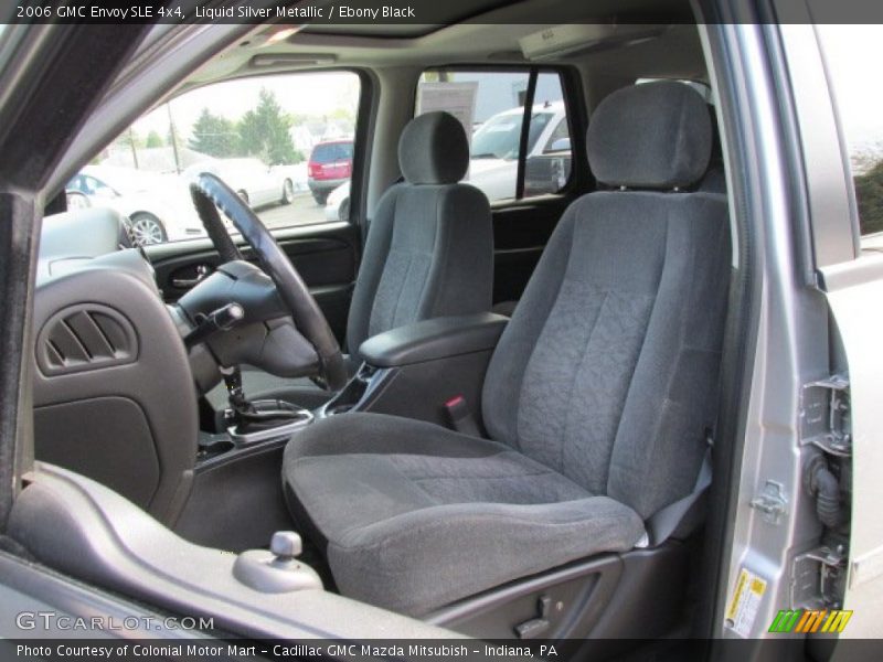 Liquid Silver Metallic / Ebony Black 2006 GMC Envoy SLE 4x4