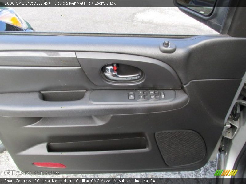 Liquid Silver Metallic / Ebony Black 2006 GMC Envoy SLE 4x4