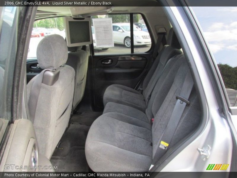 Liquid Silver Metallic / Ebony Black 2006 GMC Envoy SLE 4x4