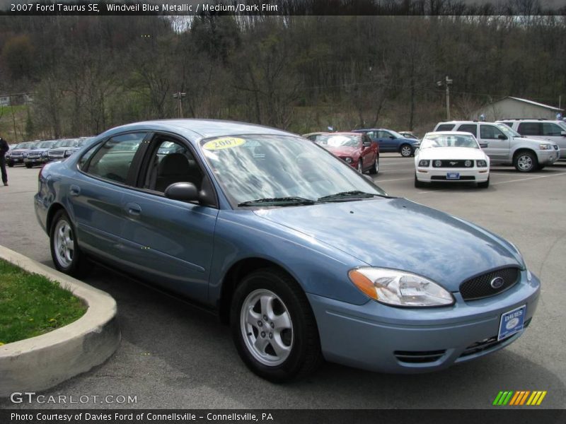 Windveil Blue Metallic / Medium/Dark Flint 2007 Ford Taurus SE