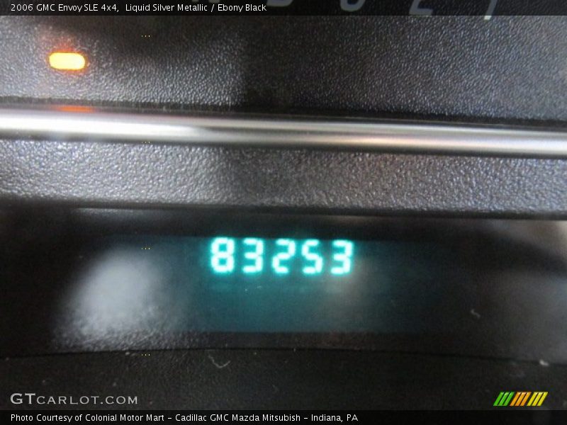 Liquid Silver Metallic / Ebony Black 2006 GMC Envoy SLE 4x4