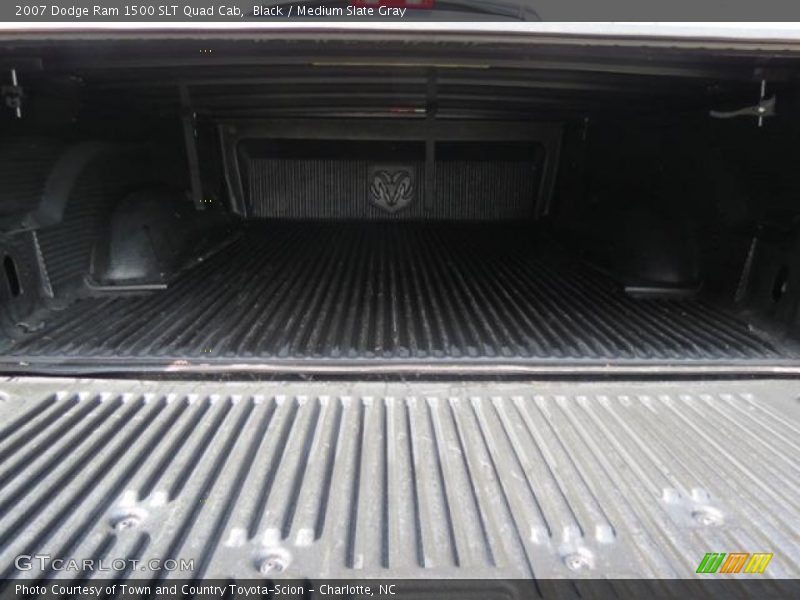 Black / Medium Slate Gray 2007 Dodge Ram 1500 SLT Quad Cab