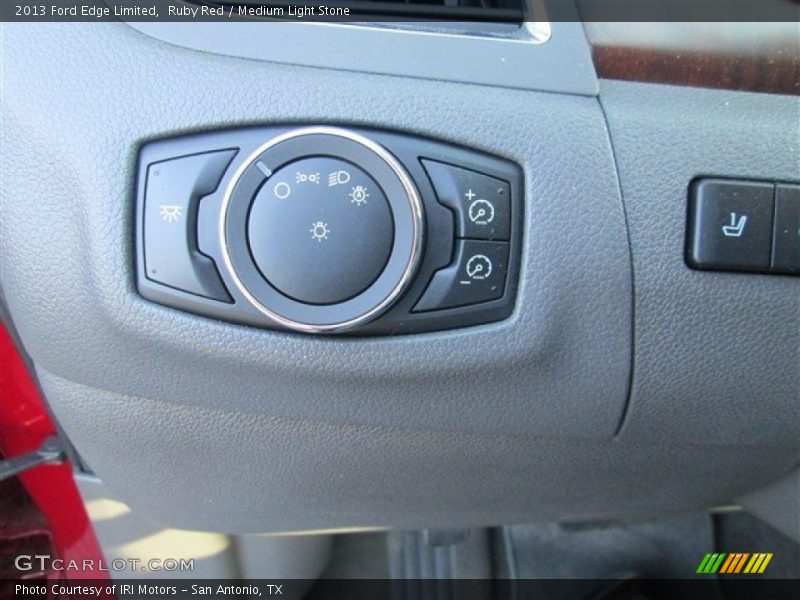 Ruby Red / Medium Light Stone 2013 Ford Edge Limited