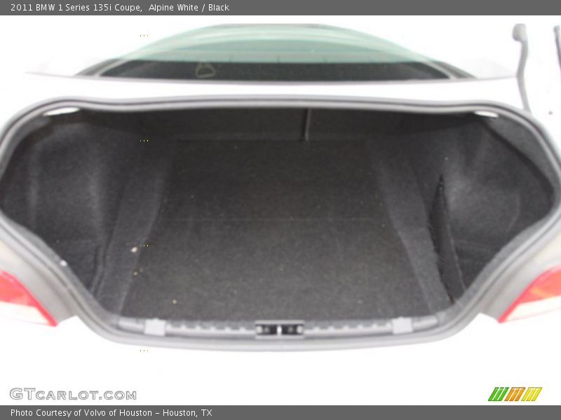  2011 1 Series 135i Coupe Trunk