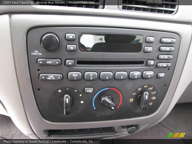 Windveil Blue Metallic / Medium/Dark Flint 2007 Ford Taurus SE