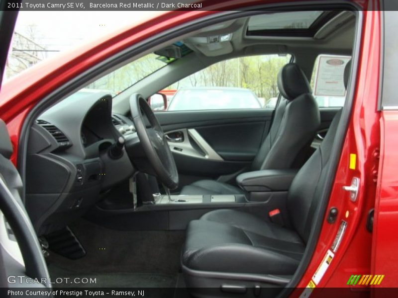 Barcelona Red Metallic / Dark Charcoal 2011 Toyota Camry SE V6