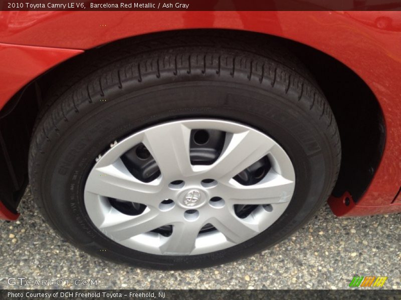 Barcelona Red Metallic / Ash Gray 2010 Toyota Camry LE V6