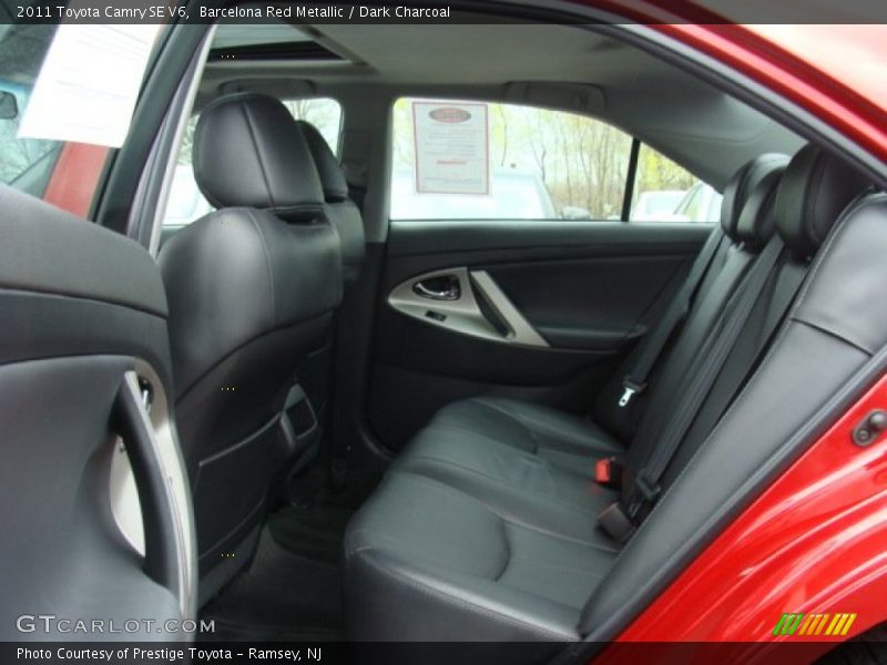 Barcelona Red Metallic / Dark Charcoal 2011 Toyota Camry SE V6