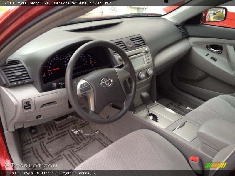 Barcelona Red Metallic / Ash Gray 2010 Toyota Camry LE V6