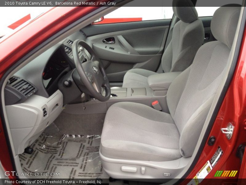 Barcelona Red Metallic / Ash Gray 2010 Toyota Camry LE V6