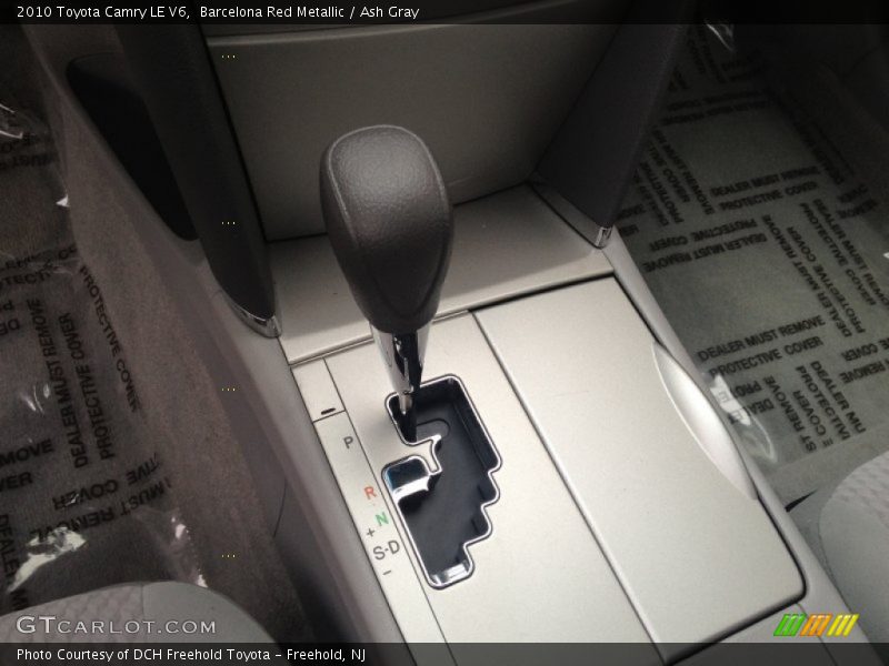 Barcelona Red Metallic / Ash Gray 2010 Toyota Camry LE V6