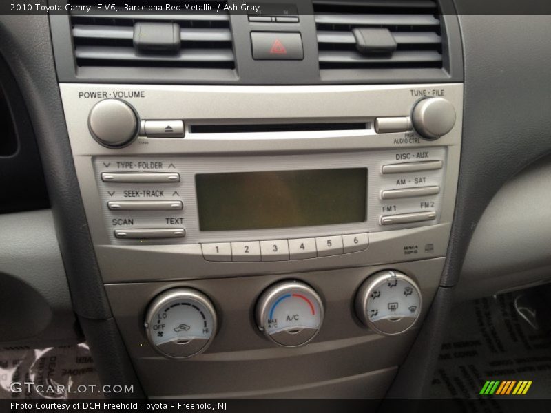 Barcelona Red Metallic / Ash Gray 2010 Toyota Camry LE V6