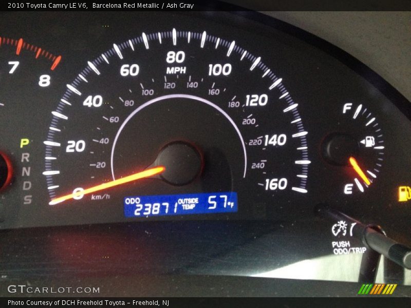 Barcelona Red Metallic / Ash Gray 2010 Toyota Camry LE V6