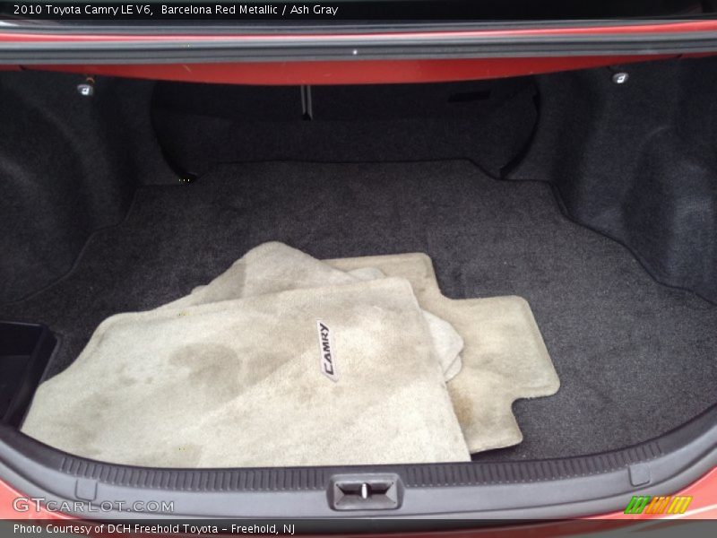 Barcelona Red Metallic / Ash Gray 2010 Toyota Camry LE V6