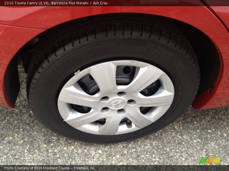 Barcelona Red Metallic / Ash Gray 2010 Toyota Camry LE V6