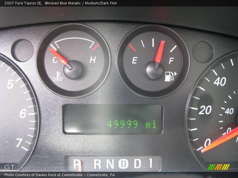 Windveil Blue Metallic / Medium/Dark Flint 2007 Ford Taurus SE
