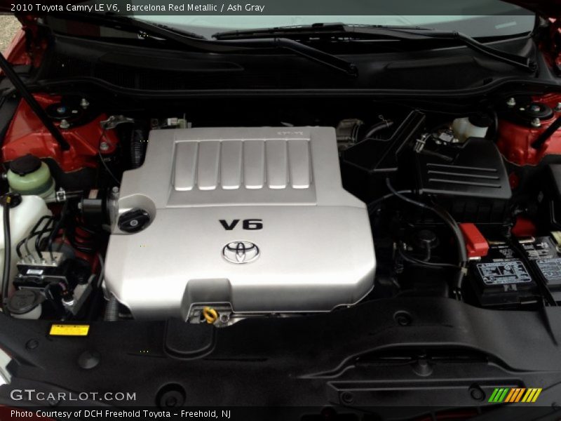 Barcelona Red Metallic / Ash Gray 2010 Toyota Camry LE V6