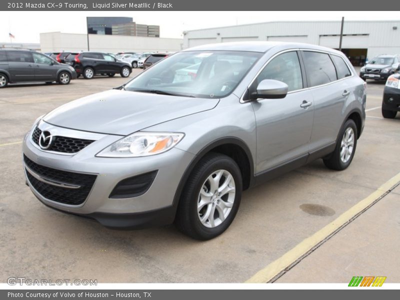 Liquid Silver Meatllic / Black 2012 Mazda CX-9 Touring