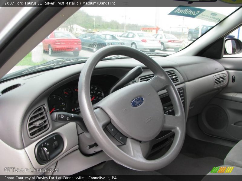 Silver Frost Metallic / Medium/Dark Flint 2007 Ford Taurus SE