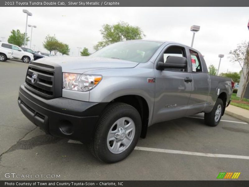 Silver Sky Metallic / Graphite 2013 Toyota Tundra Double Cab
