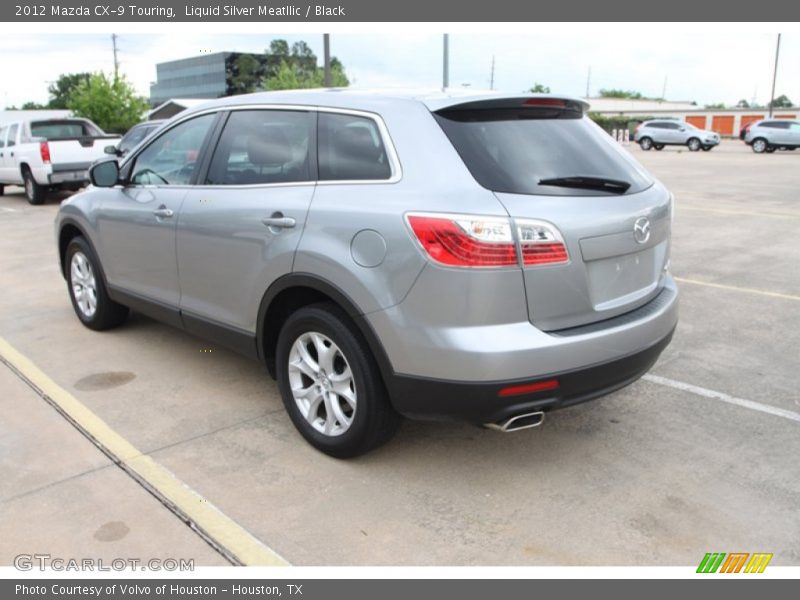 Liquid Silver Meatllic / Black 2012 Mazda CX-9 Touring