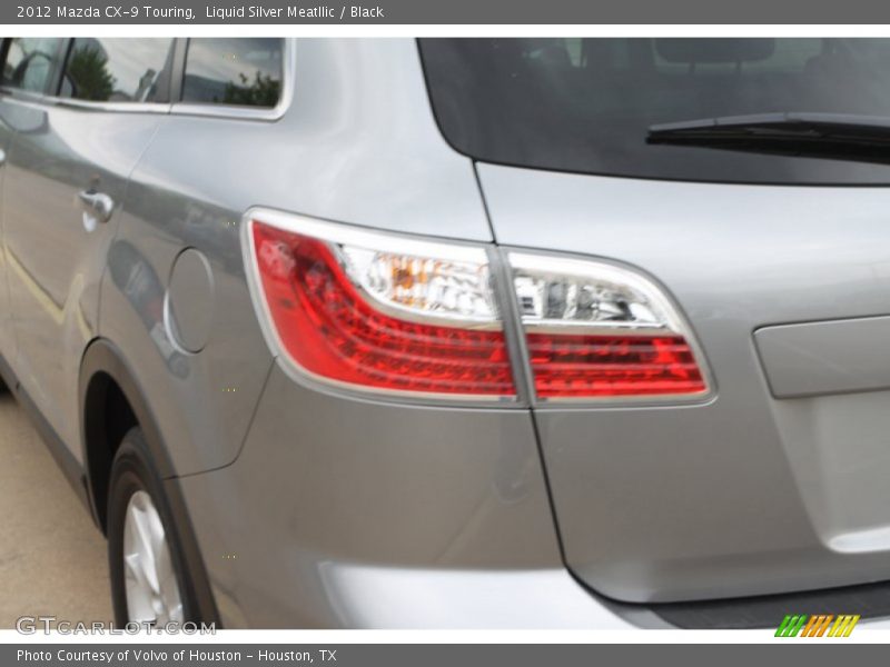 Liquid Silver Meatllic / Black 2012 Mazda CX-9 Touring