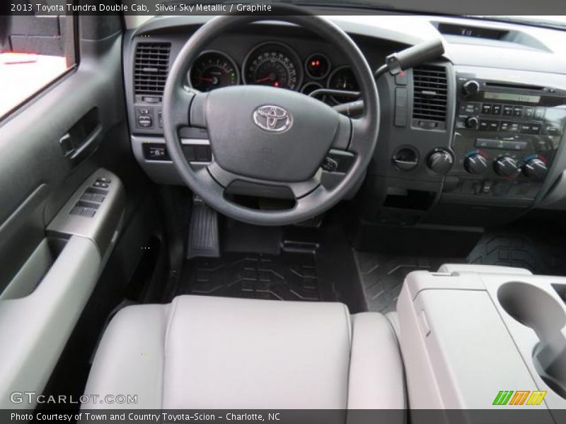 Silver Sky Metallic / Graphite 2013 Toyota Tundra Double Cab