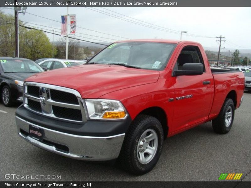Front 3/4 View of 2012 Ram 1500 ST Regular Cab 4x4