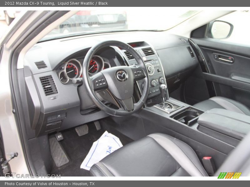  2012 CX-9 Touring Black Interior